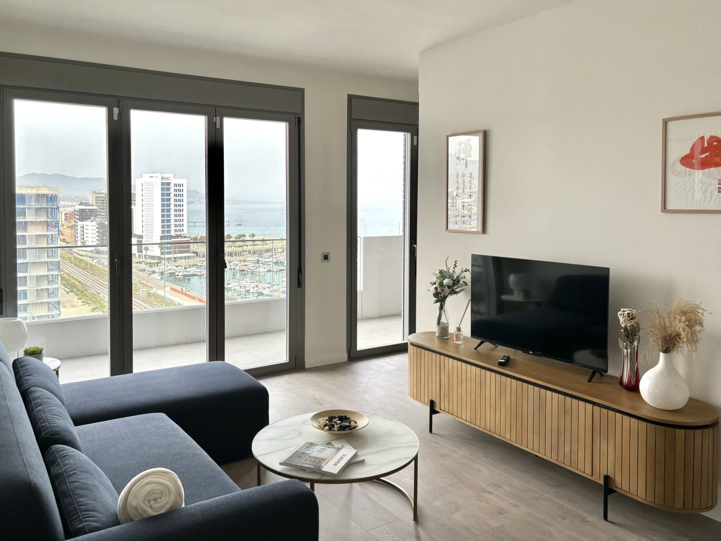 Ático con vistas al mar en Badalona