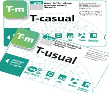 CÓMO MOVERSE EN TRANSPORTE PÚBLICO: T-CASUAL Y T-USUAL